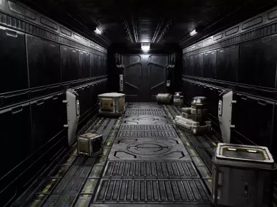 Sci-Fi Pack  Low-poly 3D model