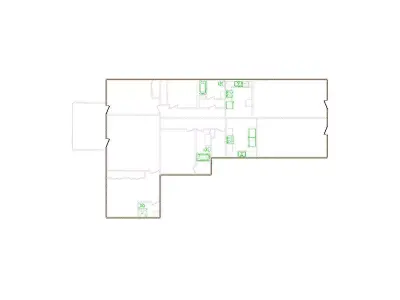 Simple Exterior Sketch by Interior - 2001-2500 SF - Xactimate 3D model
