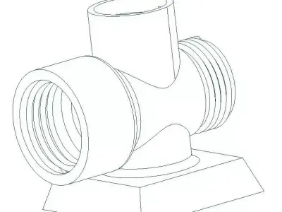 Quick Release Sprinkler Tripod Adapter Free 3D print model