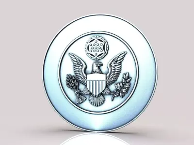 US GREAT SEAL 3D print model
