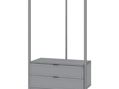 Storage system 1 Part by Cosmo 3D model