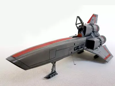 Colonial Viper Mk  I 3D print model