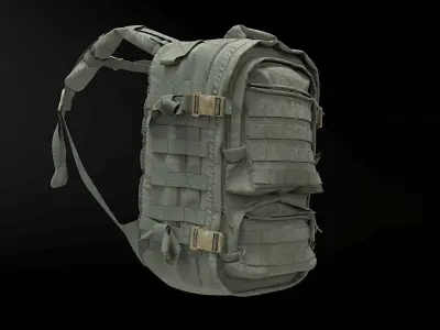 SOLDIER Backpack Tactical Pegasus 3D model
