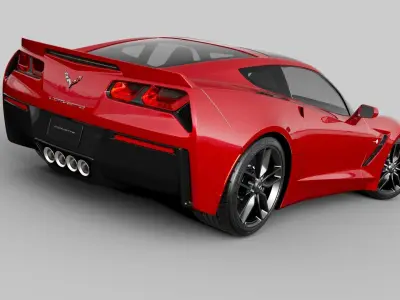 Chevrolet Corvette C7 Stingray Free 3D model