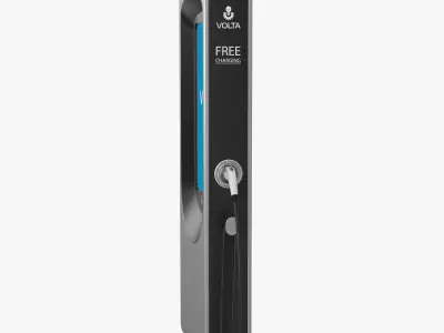 Volta Electric Vehicle Charger 3D model