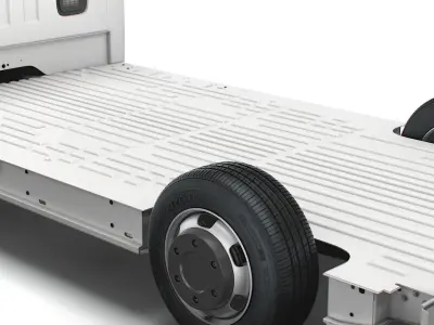 Nissan NV400 FWD LL35 L3H1 Platform Cab 2014 3D model