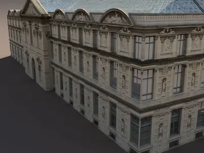 Apartment House 106 3D model