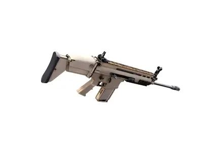 SCAR 17S DMR 3D model