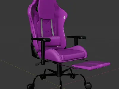 Gaming Chair Free 3D Model Free 3D model