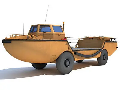 LARC-V Amphibious Vehicle 3D model