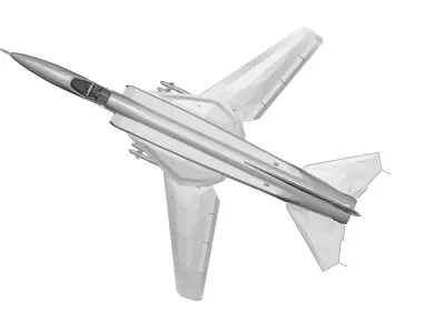 Mikoyan-Gurevich MiG-23 3D model