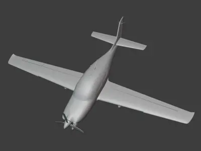 Cirrus SR22 3D print model