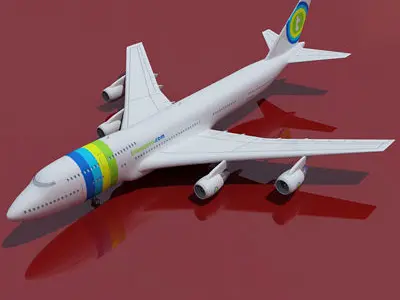 Transavia Airline 3D model
