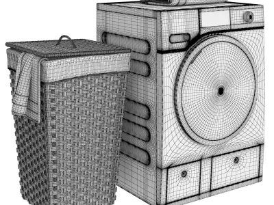 Bathroom Set Part 3 3D model
