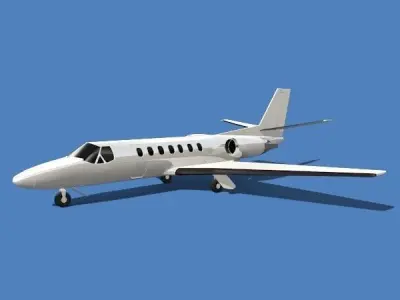 Cessna Citation Encore 3D model