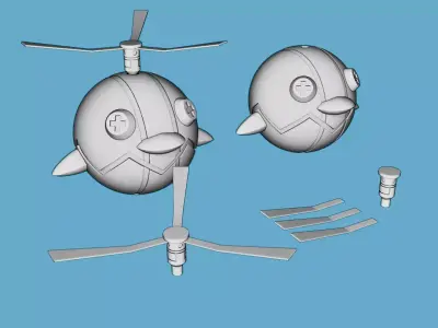 Aino Skill Cool Your Jets Ducky 3D print model