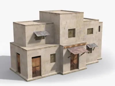 Arab xx25 Low-poly 3D model