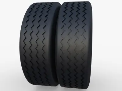 Tesla Truck Wheel 3 3D model