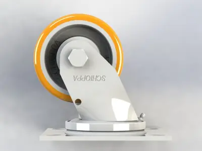 Rodizio Schioppa GM 42 PE Wheel 3D model