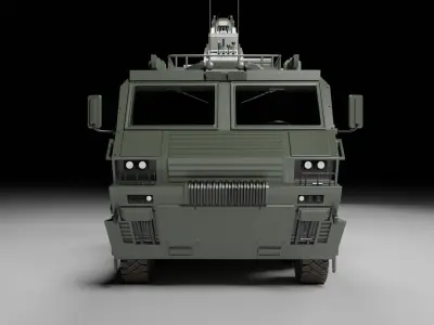 Military ARV Low-poly 3D model