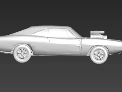 dodge charger Fast And Furious 3D model