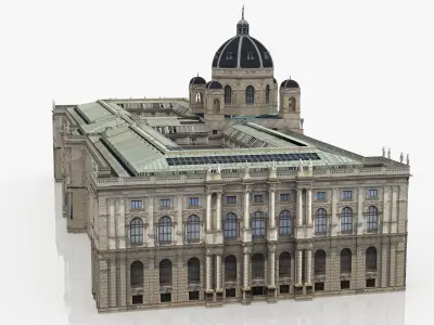 Natural History Museum Vienna Austria 3D model