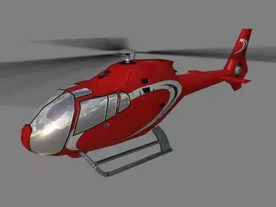 Colibri V5 Helicopter Low-poly 3D model