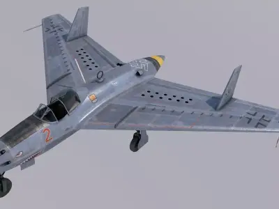 Arado 583  3D model