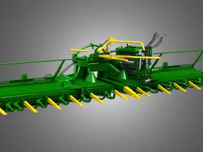 Harvester Tool 3D model