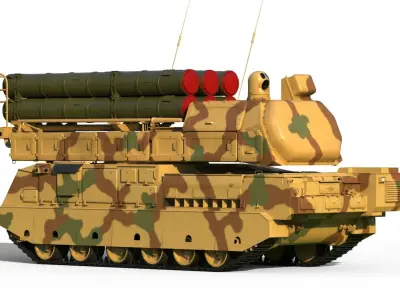 Buk M3E 3D model