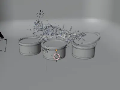 Premium Yogurt 3D Model and Animated Simulation 3D model