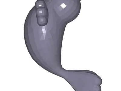 MakeIT Water Type Pokemon Seel 3D model