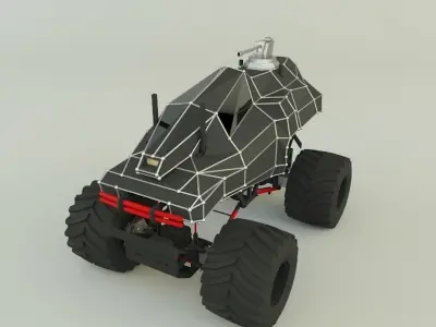 monster trucks 2 3D model