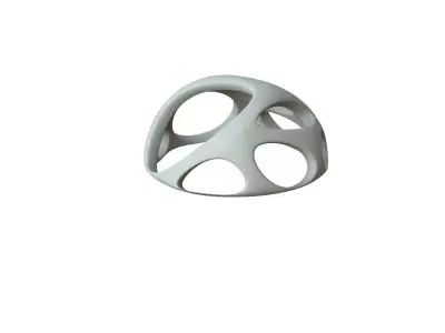 SciFi Cube Object No 55137 Low Poly Shape Low-poly 3D model