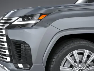 Lexus LX 600 2022 3D model purchase