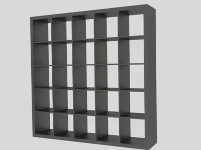 Shelf living room Free 3D model