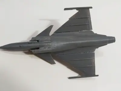 SAAB JAS GRIPEN 1-72 STL FILES OF 3D PRINT SCALE MODEL  3D print model