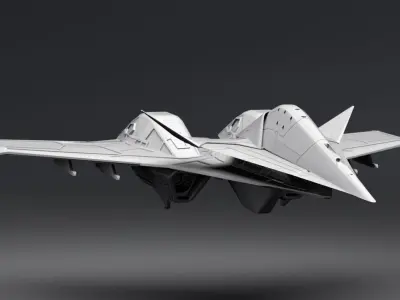 ADF Raven Scale model 3D print model