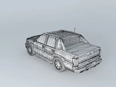 Royal Taxiways Cadillac Escalade EXT Free 3D model