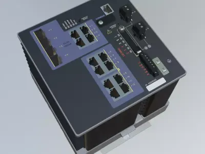 IE 4000 Switch 3D Model 3D model