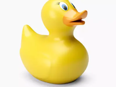 Bath Toy Rubber Duck 3D model