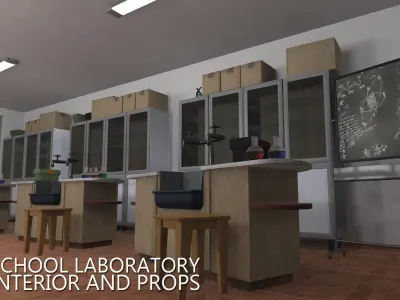 Wooden Dummy Low-poly 3D model