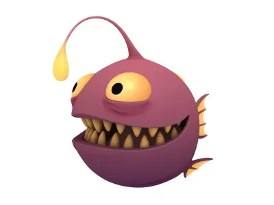 Angler Fish 3D model