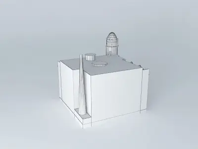 Palacio Cabanellas Free 3D model