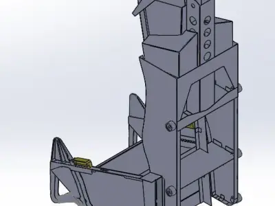 AcesII Ejection seat 3D model
