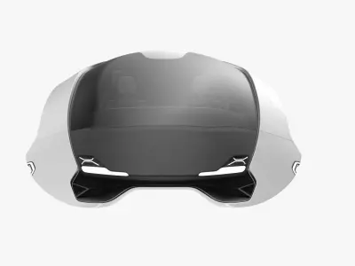 Hover car concept 4 3D model