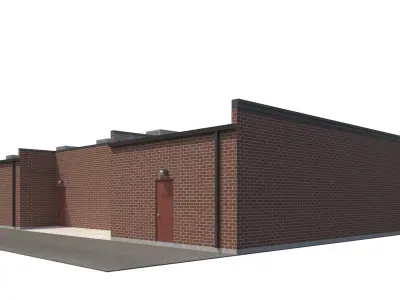 Retail-096 Retail Store 3D model