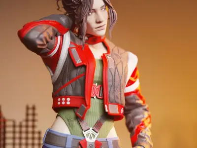 Panam Palmer - Cyberpunk 2077 3D print model