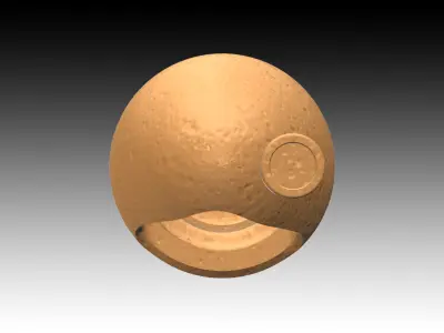 Aquarium-Ornaments Mushroom House 3D print model