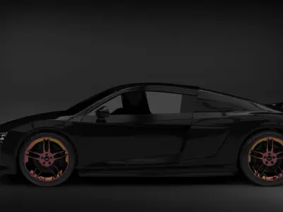 Audi R8 3D Car Model Free 3D model